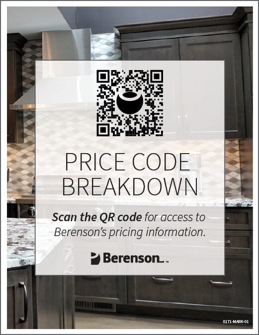 Berenson Price Code Guide